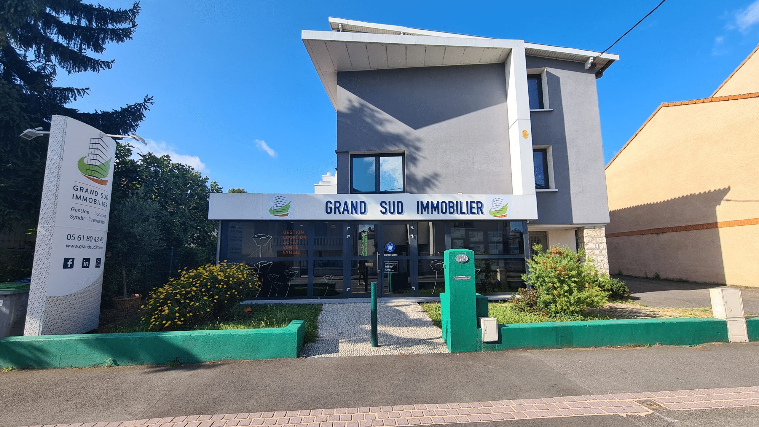 grand sud immobilier locaux agence